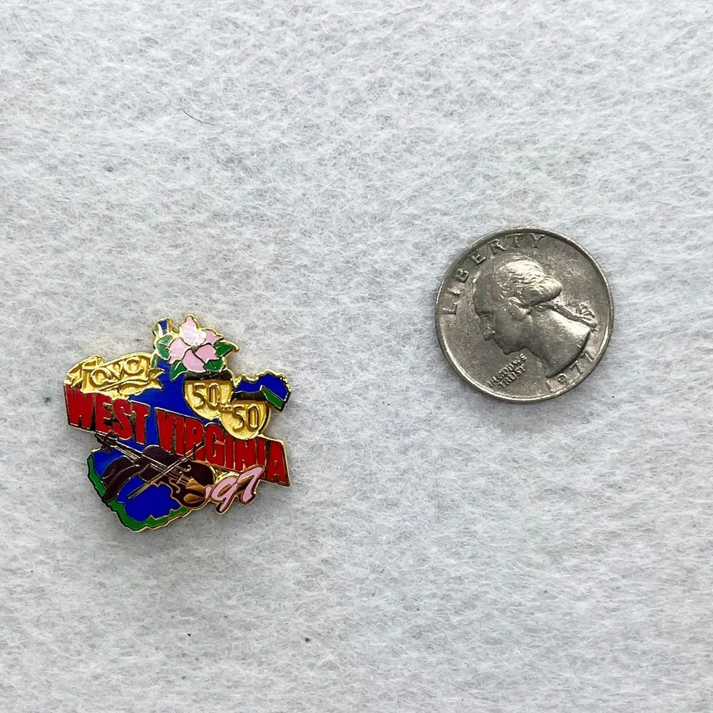 🔮 5/$25 QVC 50 in 50 West‎ Virginia Pin